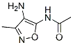Molecular Structure of 41230-63-1 (Acetamide, N-(4-amino-3-methyl-5-isoxazolyl)- (9CI))
